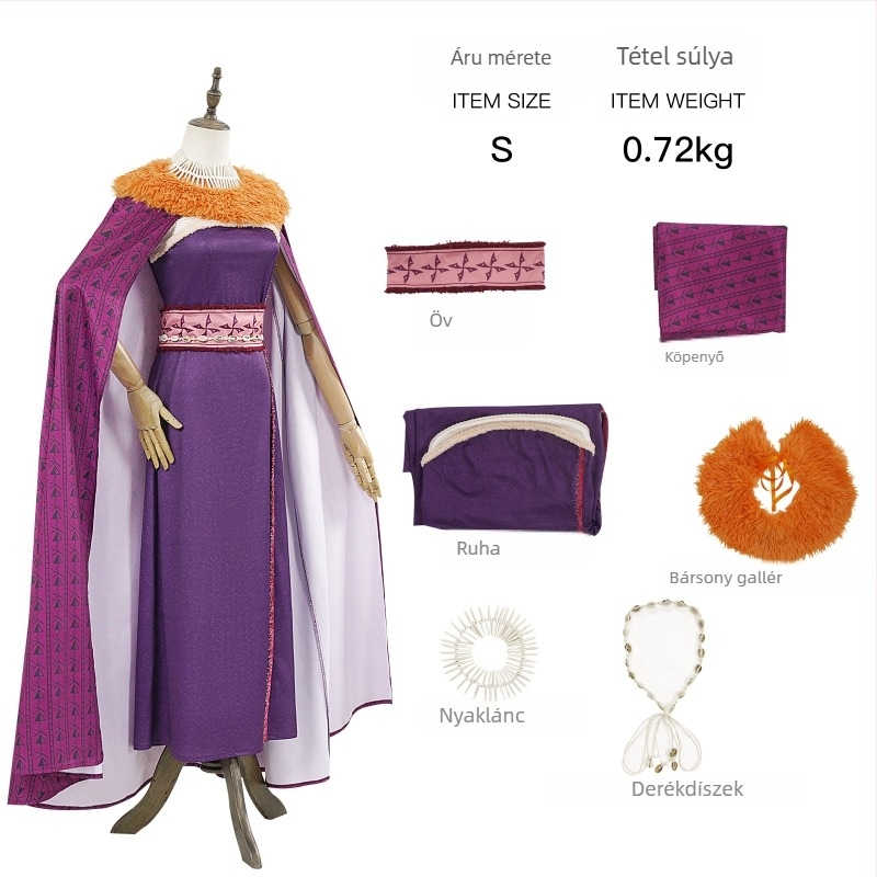 Matangi cosplay jelmez – egy darabból álló ruha-kosztüm, akril szál (50% összetevő), 2024 tél kollekció, uniszex
