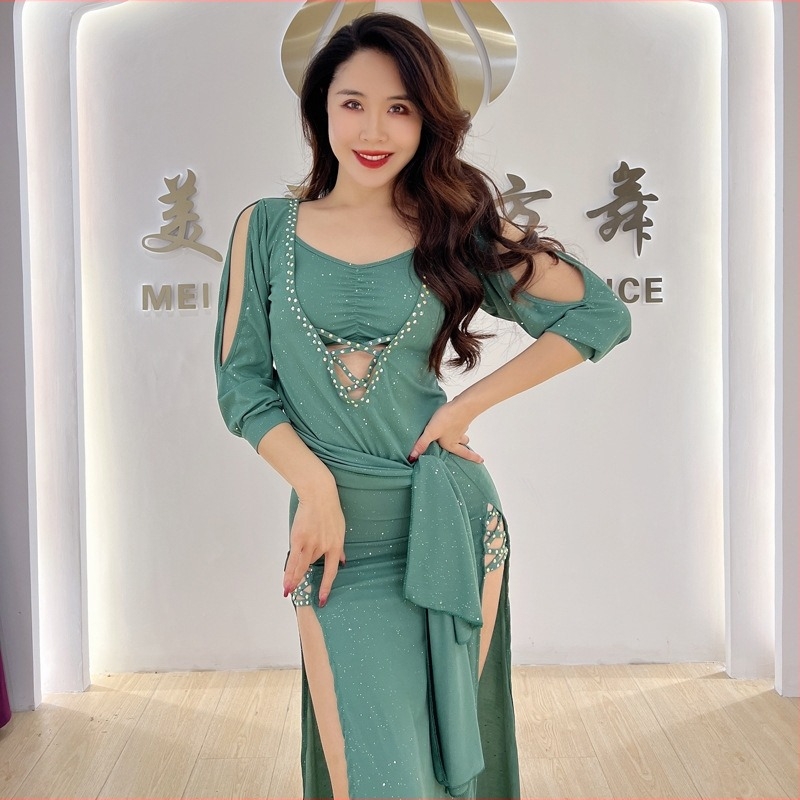 Has-tánc gyakorló ruha — Shaabi Baladi köntös, poliészter, Danyi Brahman, nők, 2023 ősz