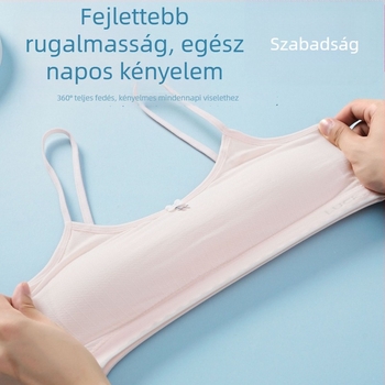Váll nélküli melltartó serdülőknek – nylon 90–95%, varrás nélküli, teljes kosár vékony formázott kosárral