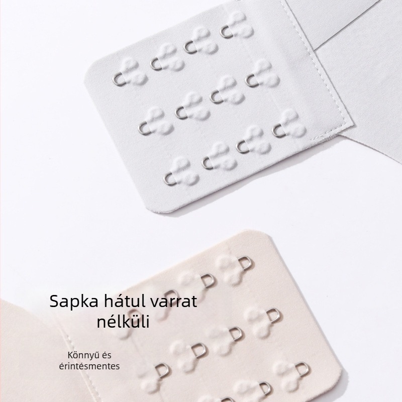 Szoptatós melltartó vékony formázott kosarakkal, nylon anyagból, acélgyűrű nélkül, minden szakaszhoz