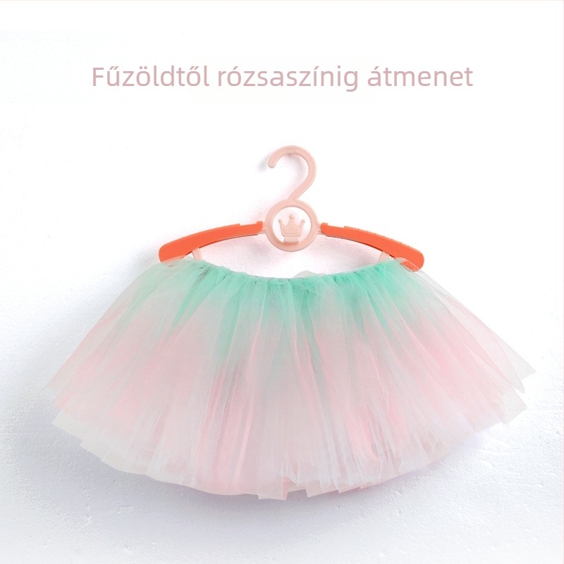 Gyerekeknek szóló balett tutu ruha, rövid tüll szoknya táncra