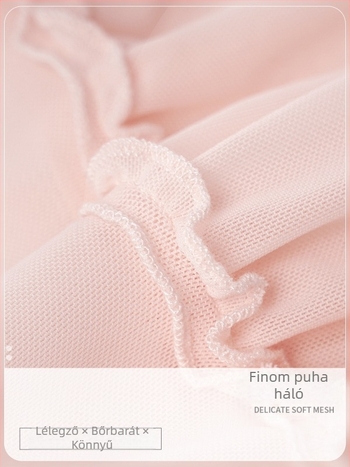 Felnőtt balett szoknya: elasztikus derékkal, puha hálószövet, külső nylon 95%, belső anyag spandex 5%, középméretű hosszúságú