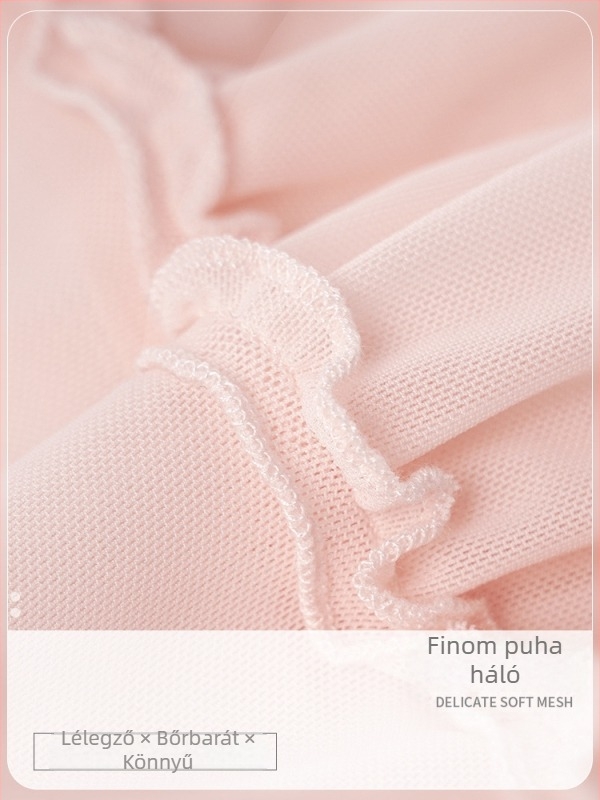 Felnőtt balett szoknya: elasztikus derékkal, puha hálószövet, külső nylon 95%, belső anyag spandex 5%, középméretű hosszúságú