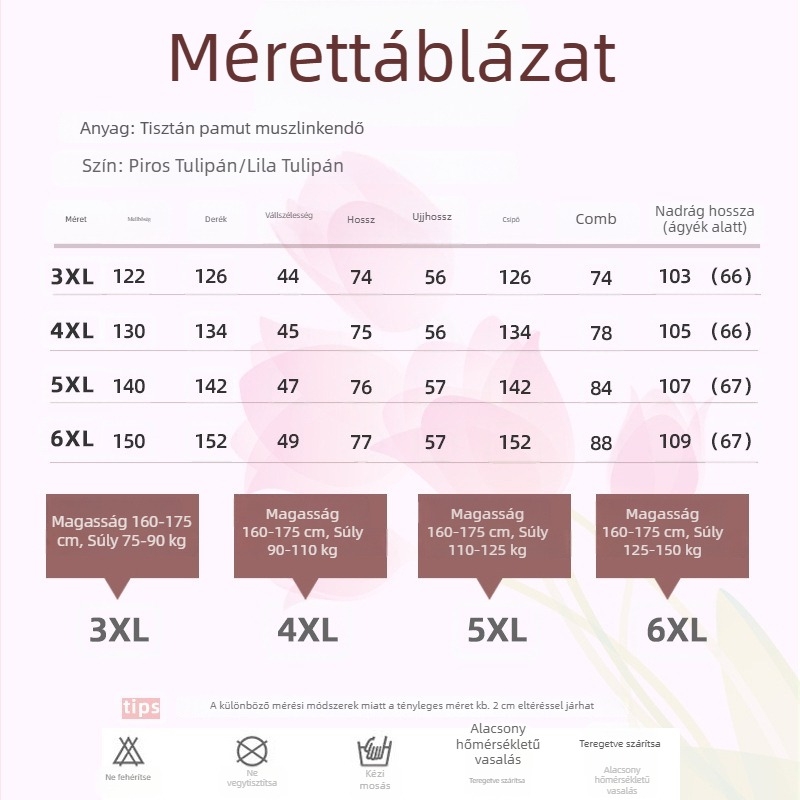 Plusz méretű kismama pizsama szett, 100% pamut seersucker, kerek nyakú, otthoni viselet