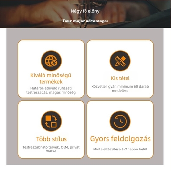 Professzionális női kosztüming – egyedi feldolgozás minta alapján és rajzok szerint. Termékkód Dz0001; Módszerek: minta alapján feldolgozás, OEM, rajzok alapján; Fő anyagok: pamut, selyem, poliészter, chiffon, csipke; Próbafolyamat: 7 nap; Gyártási kapacit