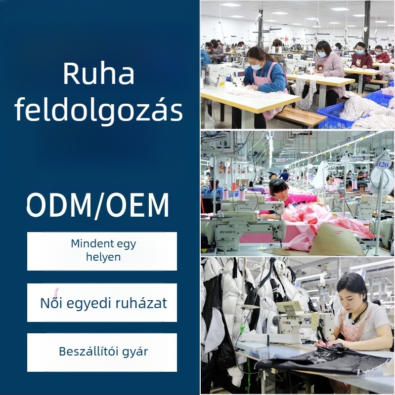 Női ruházat szövött anyagból: kis tételes gyártás személyre szabással és mintázással, turnkey gyártás és anyagcsomagolás, OEM feldolgozás, minták alapján