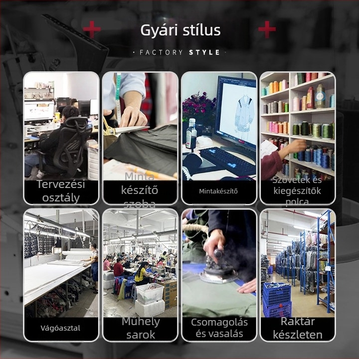 Szövött ruha gyártás – közép- és felső kategória, 7 napos próba, 500 db/nap, OEM/minta/rajz készítés