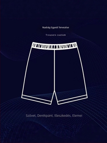 Kötött anyagú A-vonalú kapucnis ruha, egyszínű, közepes hosszúságú, 90–95% poliészter.