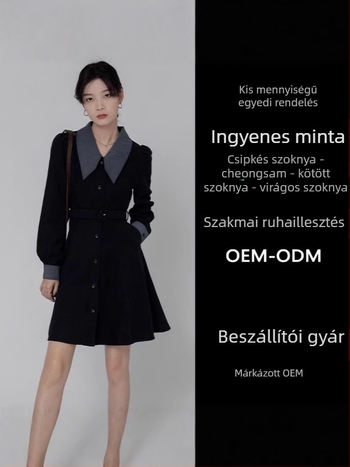 Szövött ruha, középtől a felső-kategóriás OEM gyártás, feldolgozás rajzok szerint és mintavétel, 5 tervező, kapacitás akár 5000 darab