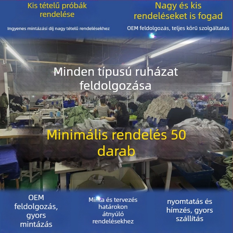 Női ruházat egyedi gyártása rajzok alapján, munkaerővel és anyagokkal együtt