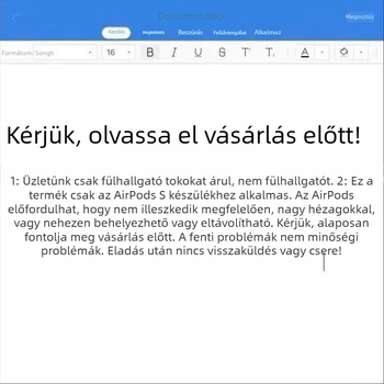 Beechburg hal motívumos AirPods tok, kompatibilis az AirPods 3/4 generációval, ütésálló védelem