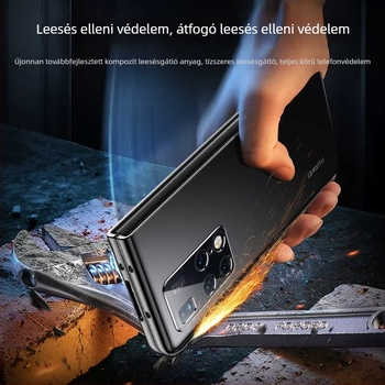 Huawei Mate X7 tok - ultra vékony átlátszó TPU kemény tok, ütésálló kialakítás, összecsukható kijelzőhöz
