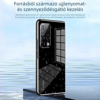 Huawei Mate X7 tok - ultra vékony átlátszó TPU kemény tok, ütésálló kialakítás, összecsukható kijelzőhöz