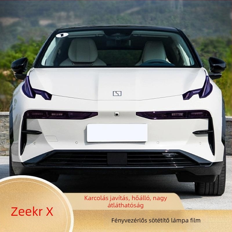 TPU védőfilm fényszórókhoz és hátsó lámpákhoz, Zeekr 001/X-hez, márka nélküli