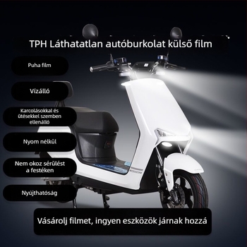 PU anyagú teljes autó wrap fólia, felhelyezés szívócsésze használatával