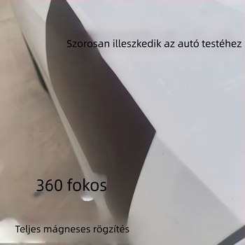 Autó ajtókilincs fagymentesítő matrica — puha mágneses anyag, mágneses szerelés