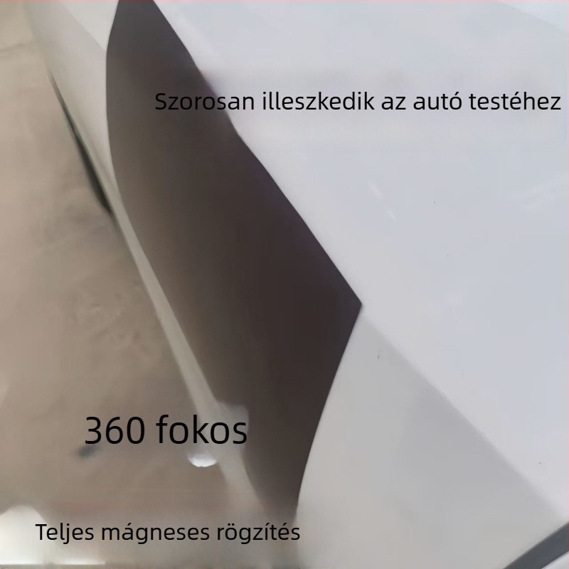 Autó ajtókilincs fagymentesítő matrica — puha mágneses anyag, mágneses szerelés