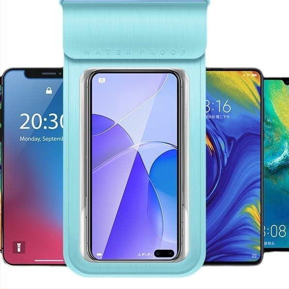 Vízálló telefontok érintőképernyővel, 7,2 hüvelykes univerzális méret, úszáshoz, búvárkodáshoz és szabadidős tevékenységekhez