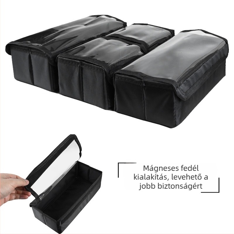 Sminktáska belső rekesz belsőbélés, PVC, bővíthető és tárolható, mindennapi használatra, uniszex