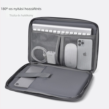 14 hüvelykes laptop tok Oxford anyagból, ultrakönnyű, ütésálló védelem, Apple és Huawei 13,3 hüvelykes notebookokhoz