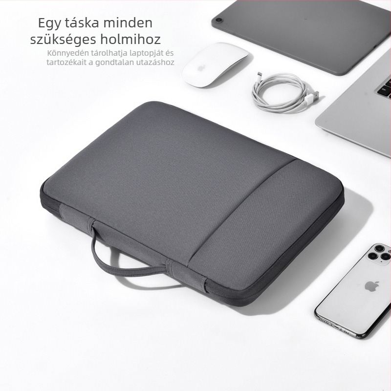 14 hüvelykes laptop tok Oxford anyagból, ultrakönnyű, ütésálló védelem, Apple és Huawei 13,3 hüvelykes notebookokhoz