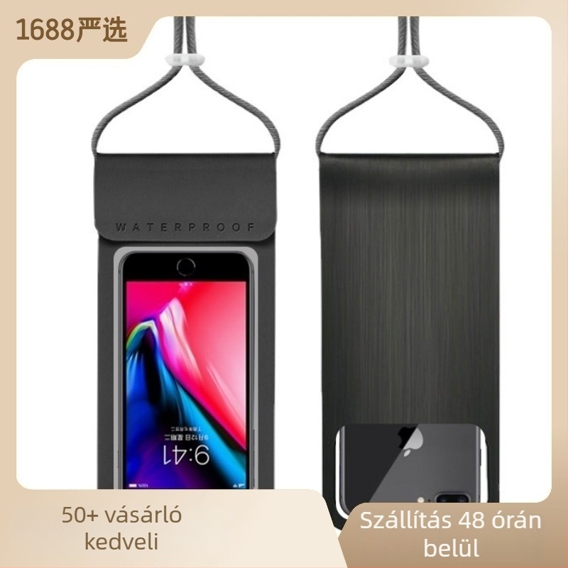 TPU vízálló telefon tok érintőképernyővel, testreszabható logóval, vízálló anyag külső használatra