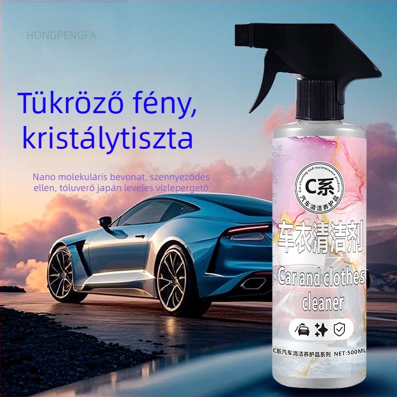 Hongpengfa C-sorozat autóburkolat tisztító – foltok eltávolítása, rovar ragasztó eltávolítása, fa gyanta eltávolítása, vízfolt és vízjel tisztítása (Márka: Hongpengfa; Típus: C-sorozat autóburkolat tisztító; Szavatosság: 3 év; Testreszabás: Nincs)