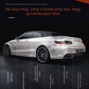 Y-sorozat autófólia tisztító: eltávolítja a foltokat, rovarragasztót és fa nedvét; márka Hongpengfa; élettartam 3 év