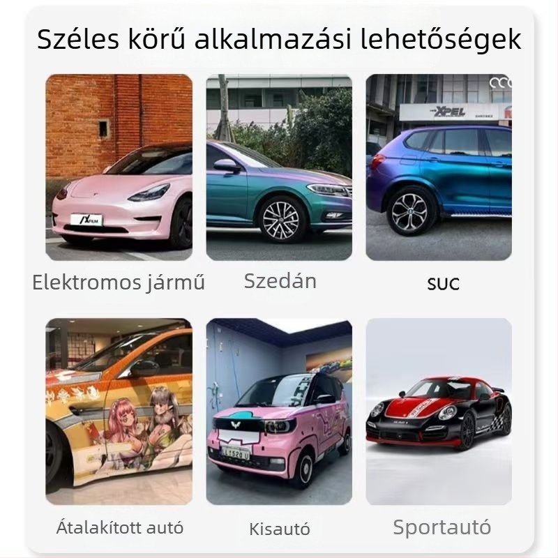 Y-sorozat autófólia tisztító: eltávolítja a foltokat, rovarragasztót és fa nedvét; márka Hongpengfa; élettartam 3 év