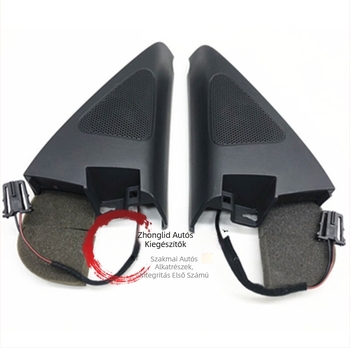 Autóberendezés tweeter a Tiguan A-oszlopához és a tolató tükör belső paneljéhez – Tiguan-kompatibilis, Átmérő 5, Teljesítmény 5, Frekvencia-válasz 4