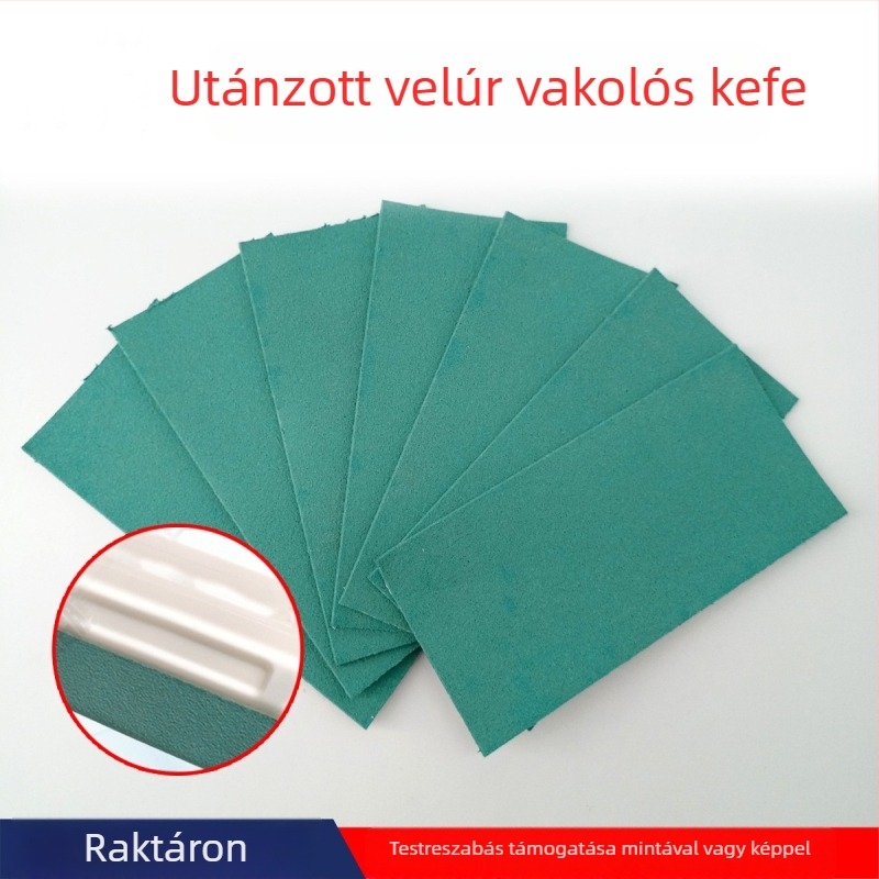 Autófóliázáshoz használt kaparó műbőr utánzatú, cserélhető patch, színmódosító fólia eszköz, narancs és zöld, 1 tekercs