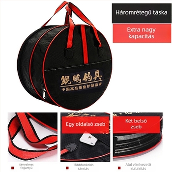 Yong peng Enlightenment Road halvédő táska, nylon anyagból, vízálló, funkciókód 32555481116, engedélyezett magánmárka