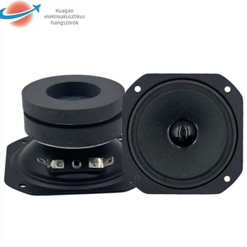 Karaoke hangsugárzó négyzet alakú kabinet, kettős mágneses tweeter, nagy teljesítmény, papír diafragma, külső mágneses áramkör