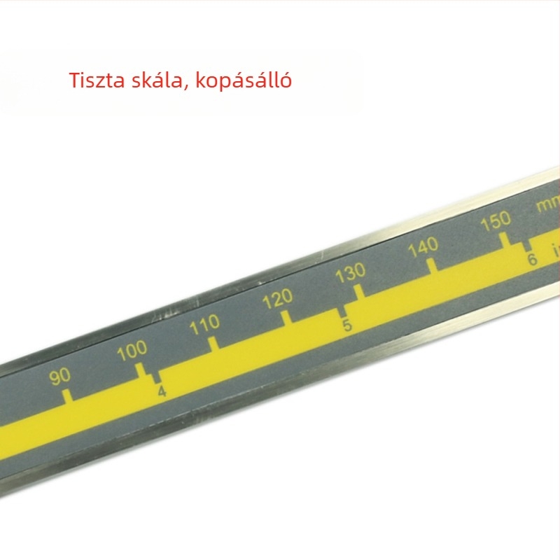 JAVIER IP65 vízálló rozsdamentes acél digitális tolómérő 0-150/200/300 mm, felbontás 0,005 mm