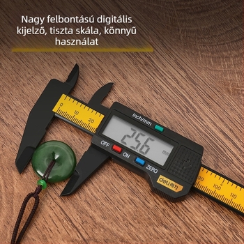 Digitális tolómérő jadeite-hez, ékszerek és karkötők mérésére, nagy pontosságú (Márka: Effective; Mérőfej típusa: digitális tolómérő; Alkalmazás: jadeite/ékszerek/karkötők)
