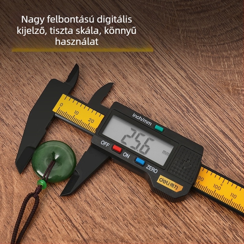 Digitális tolómérő jadeite-hez, ékszerek és karkötők mérésére, nagy pontosságú (Márka: Effective; Mérőfej típusa: digitális tolómérő; Alkalmazás: jadeite/ékszerek/karkötők)