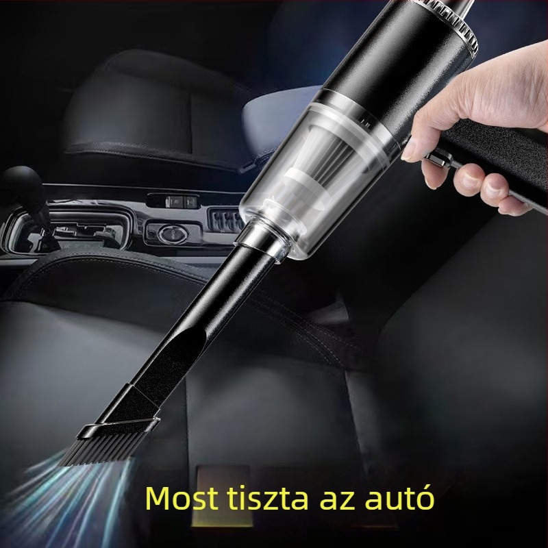 Kézi autóporzsívó, 120W, 5V, 6000Pa, újratölthető, Shangchen