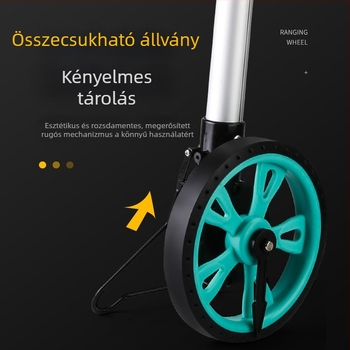 Kézi távolságmérő digitális kijelzővel (Modell 101, tartomány 0–9999.9 m, pontosság ±0.5, tömeg 600)