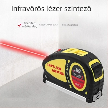 Többfunkciós lézeres távolságmérő digitális kijelzővel – magas pontosságú elektronikus mérőeszköz