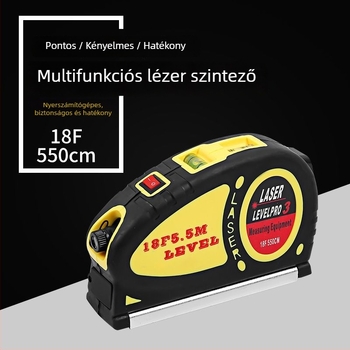 Többfunkciós lézeres távolságmérő digitális kijelzővel – magas pontosságú elektronikus mérőeszköz
