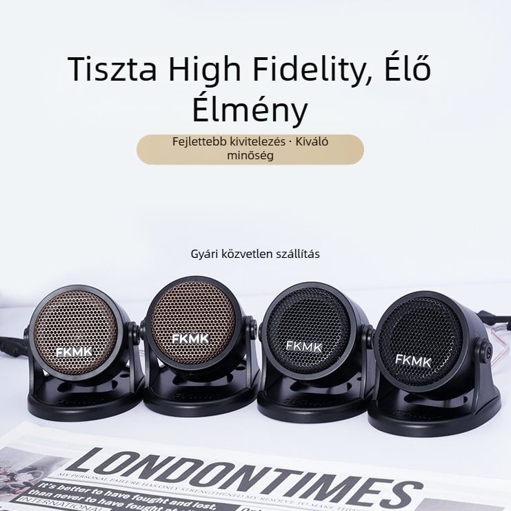 Autó-tweeter, univerzális modell 007, 30W, 4 ohm, 92 dB/W