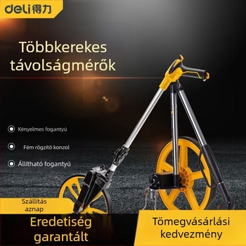 Digitális kijelzős távolságmérő kerék, kiváló pontosságú mechanikus toló mérő