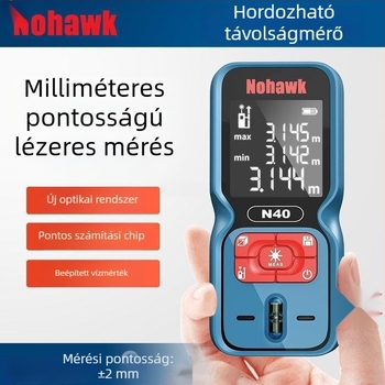 Kézi lézeres távolságmérő Bluetooth-kapcsolattal, infravörös mérés — hordozható elektronikus vonalzó