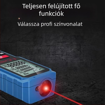 Lézeres távolságmérő 40/60/80 m, infravörös mérés, magas pontosságú elektronikus mérőeszköz helyiségek méréséhez