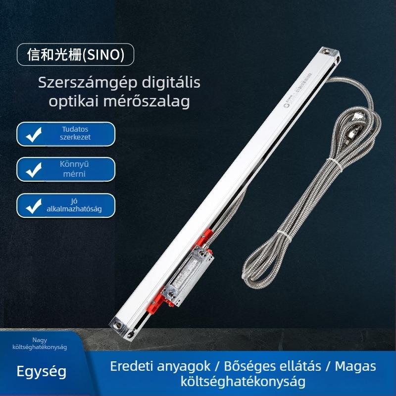 KA300 elektronikus vonalzó, SINO márka, marógépekre