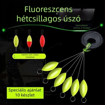 Seven-Star olíva alakú hagyományos horgászúszó készlet