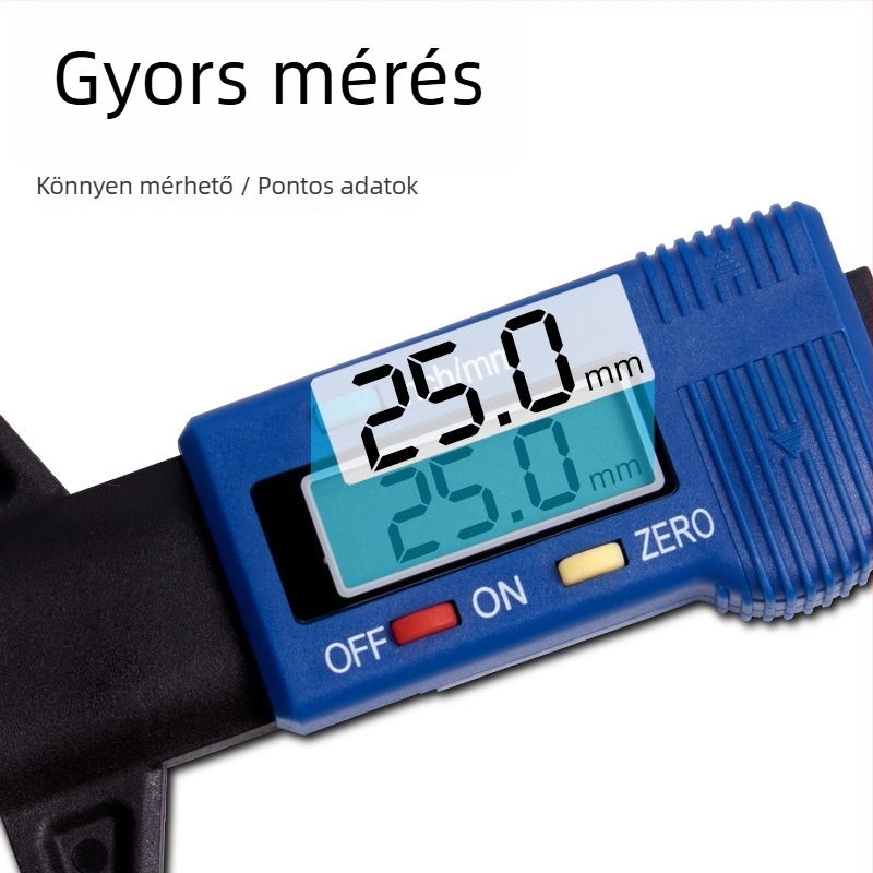 Elektronikus digitális gumiabroncs mintázat mélységmérő – magas precíziójú vernier tolómérő
