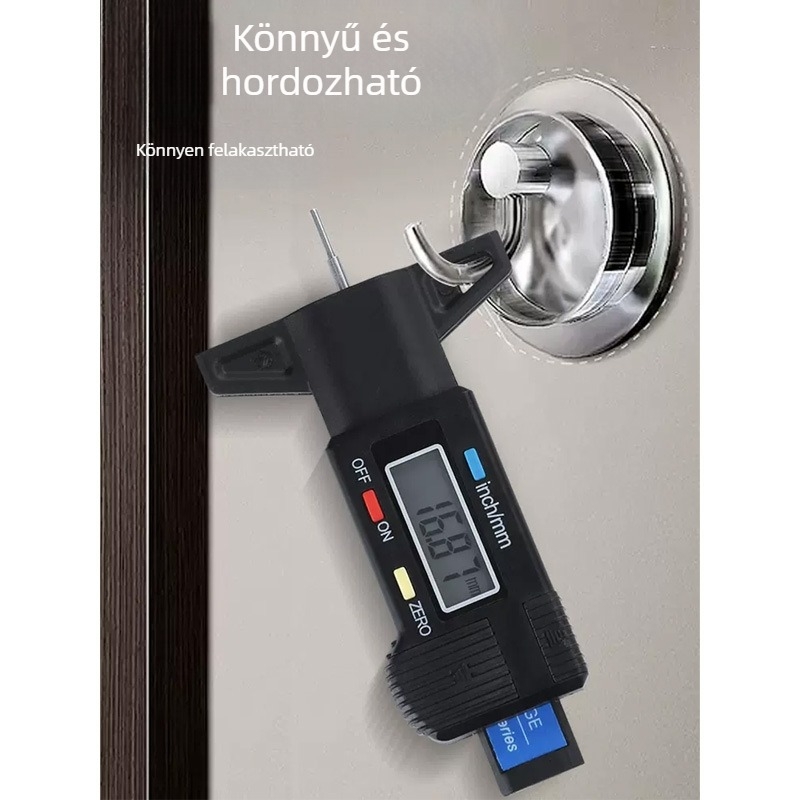 Elektronikus digitális gumiabroncs mintázat mélységmérő – magas precíziójú vernier tolómérő