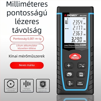Shendawei lézeres távolságmérő — kiváló pontosságú, kézi digitális mérőeszköz a távolságokhoz