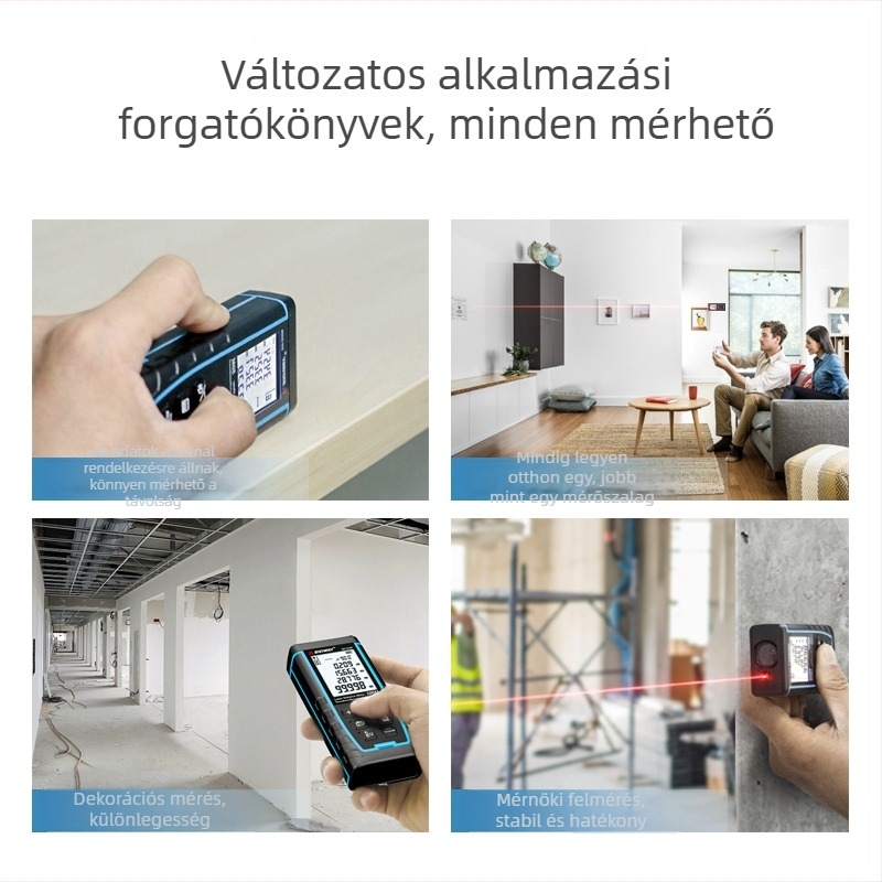 Shendawei lézeres távolságmérő — kiváló pontosságú, kézi digitális mérőeszköz a távolságokhoz